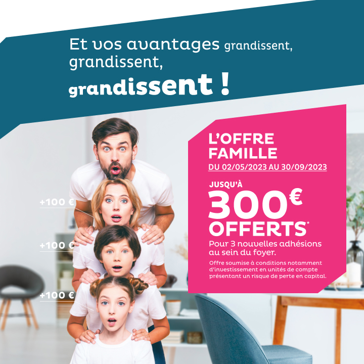 Offre famille 2023 - Contrat Assurance vie