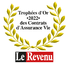 Trophée d’or décerné par le magazine « Le Revenu »