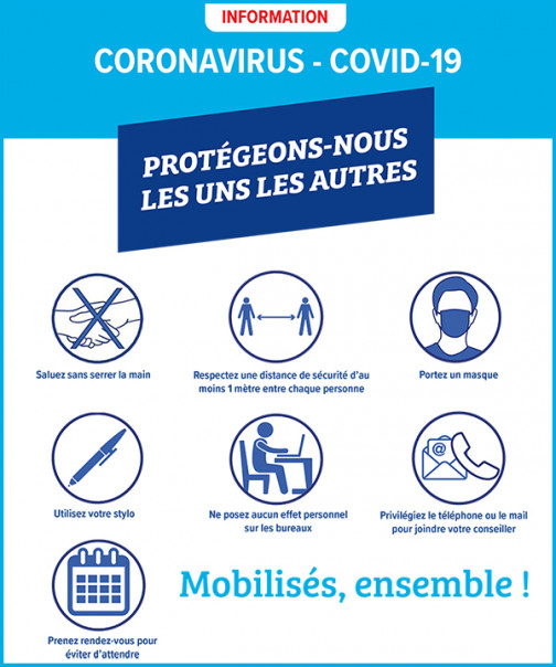 information covid-19 agences LFM