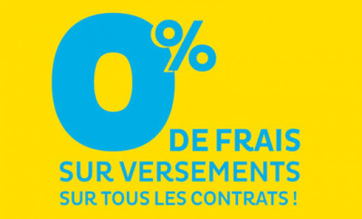 0% frais de versements - La France Mutualiste