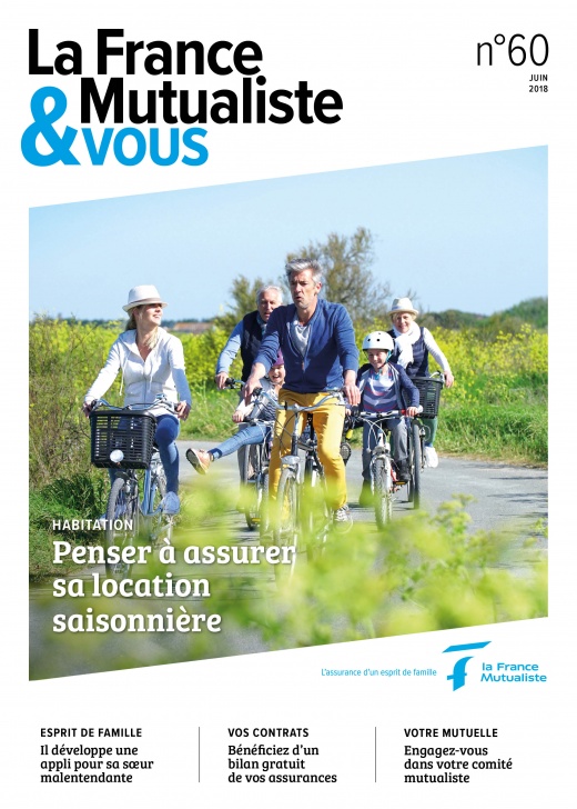 Couverture du magazine adhérents