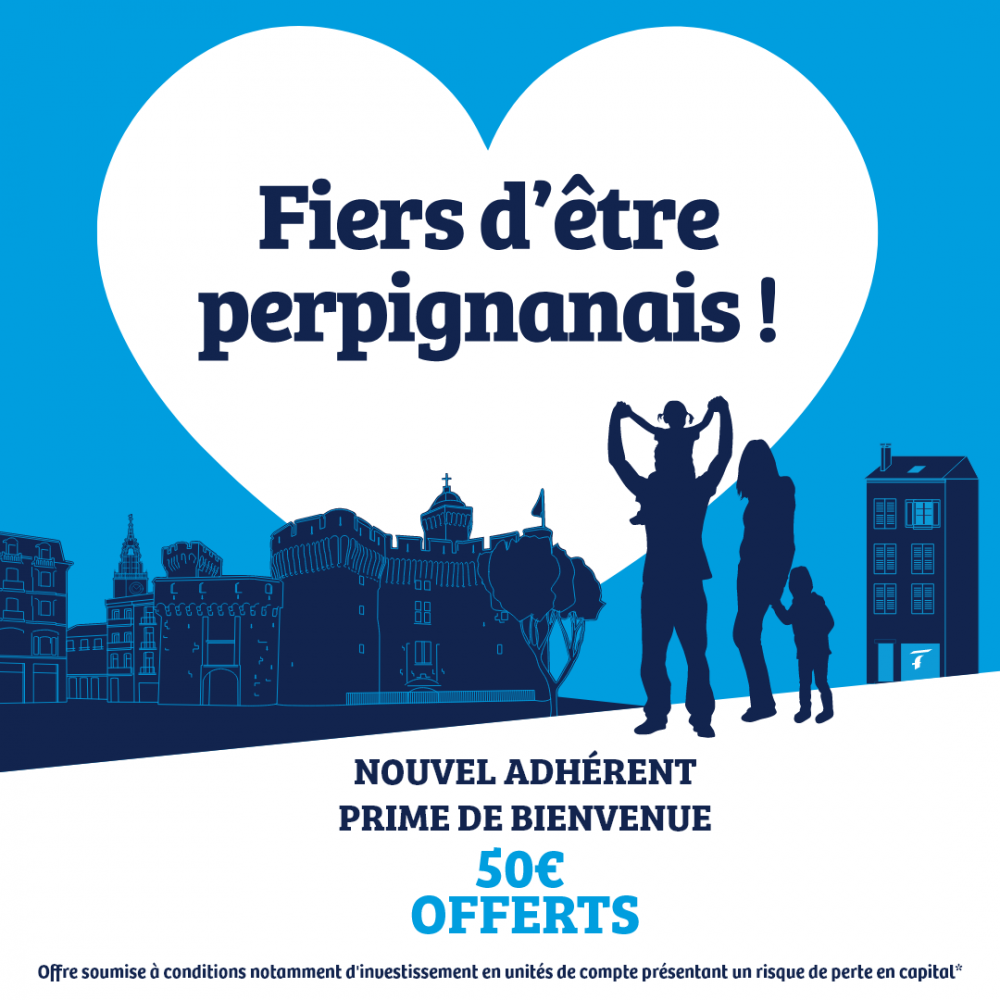 Bandeau promotionnel mobile nouvel adhérent - Agence La France Mutualiste à Perpignan