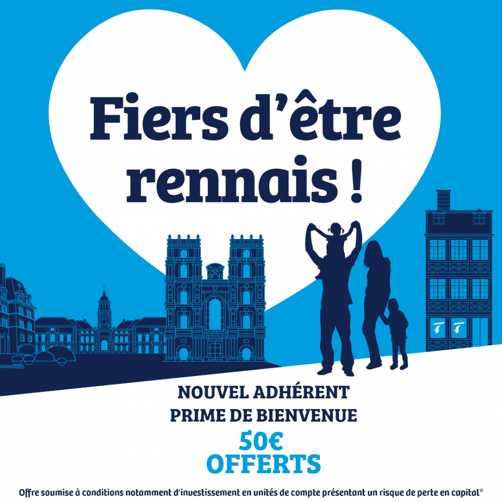 Bandeau promotionnel mobile nouvel adhérent - Agence La France Mutualiste à Rennes