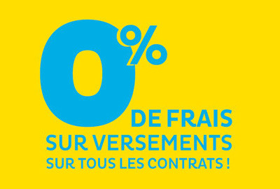 0% frais de versements - La France Mutualiste